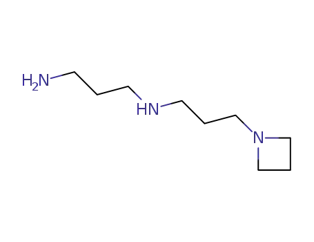 Molecular Structure of 129157-76-2 (1,3-Propanediamine, N-[3-(1-azetidinyl)propyl]-)