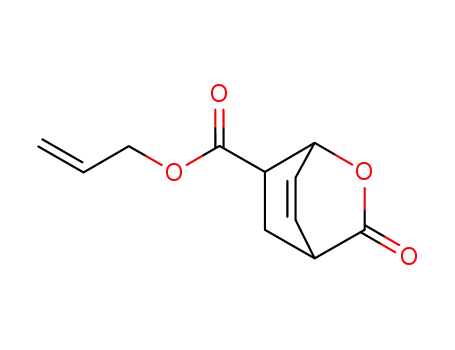 3-Oxo-2-oxa-bicyclo[2.2.2]oct-7-ene-6-carboxylic acid allyl ester