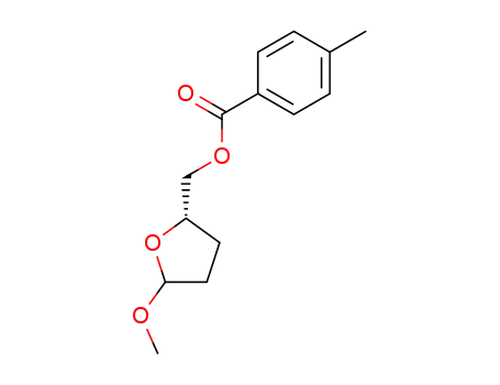 methyl 2,3-dideoxy-5-O-(4-methylbenzoyl)-D-glycero-pentofuranoside