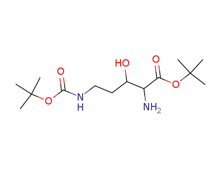 N-δ-Boc-3-hydroxy-DL-ornithine tert-butyl ester