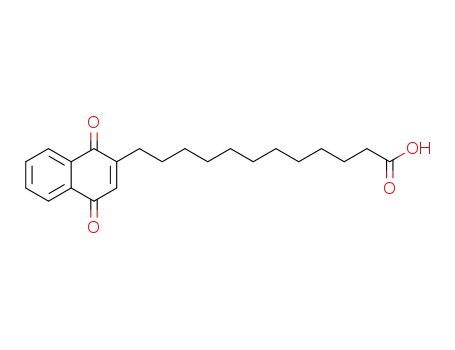 12-(1,4-Naphthochinon-2-yl)dodecansaeure