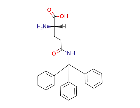 Molecular Structure of 102747-84-2 (H-Gln(Trt)-OH)