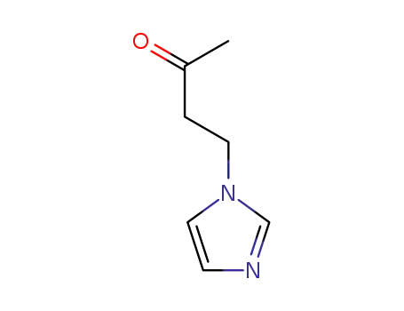 Molecular Structure of 59543-81-6 (4-IMIDAZOL-1-YL-BUTAN-2-ONE)