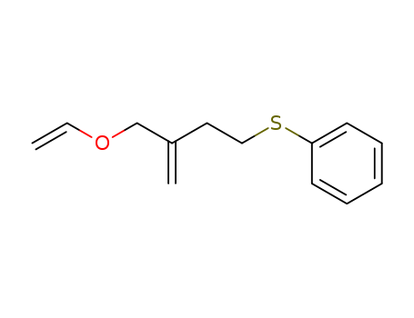 Benzene, [[3-[(ethenyloxy)methyl]-3-butenyl]thio]-