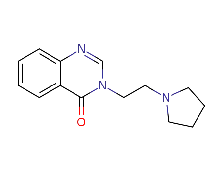 3-[2-(pyrrolidin-1-yl)ethyl]-3,4-dihydroquinazoline-4-one