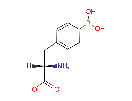 Molecular Structure of 76410-58-7 (4-BORONO-L-PHENYLALANINE)