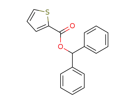 Thiophene-2-carboxylic acid benzhydryl ester
