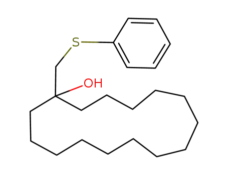 1-(phenylthiomethyl)cyclopentadecanol