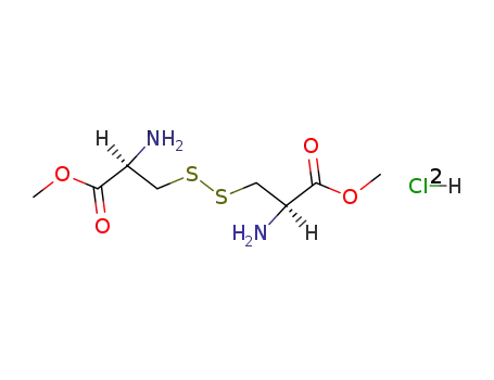 Molecular Structure of 32854-09-4 (Dimethyl L-cystinate dihydrochloride)