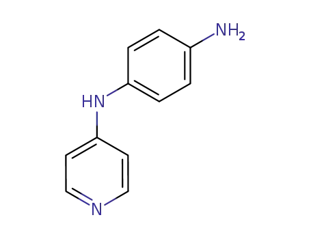Molecular Structure of 60172-08-9 (N-(pyridin-4-yl)benzene-1,4-diamine)