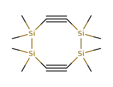 3,3,4,4,7,7,8,8-octamethyl-3,4,7,8-tetrasilylcycloocta-1,5-diyne