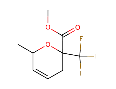 6-trifluoromethyl-6-methoxycarbonyl-2-methyl-5,6-dihydro-2H-pyran