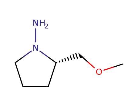 Molecular Structure of 59983-39-0 ((S)-(-)-1-AMINO-2-(METHOXYMETHYL)PYRROLIDINE)