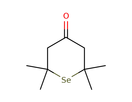 2,2,6,6-tetramethyltetrahydro-1-selenapyran-4-one