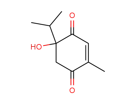 2-hydroxy-2-isopropyl-5-methylcyclohex-5-ene-1,4-dione