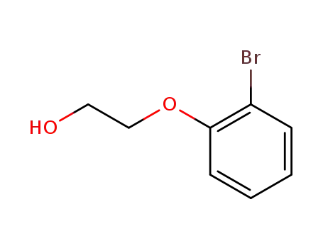 Molecular Structure of 34743-89-0 (Ethanol, 2-(2-bromophenoxy)-)