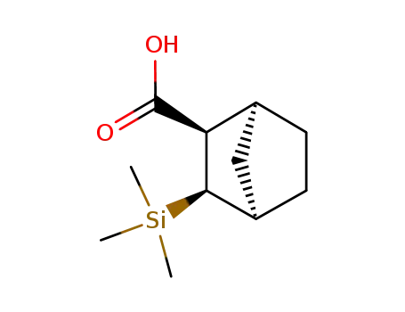 endo-3-(Trimethylsilyl)bicyclo<2.2.1>heptan-endo-2-carbonsaeure