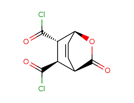 3-Oxo-2-oxabicyclo<2.2.2>oct-7-en-endo-5,exo-6-bis(carbonylchlorid)