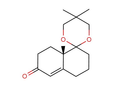 (dimethyl-2,2 propanediyldioxy-1,3)-1,1 methyl-8a octahydro-1,2,3,4,6,7,8,8a oxo-6 naphtalene