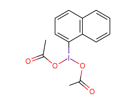naphthalen-1-yl-λ3-iodanediyl diacetate