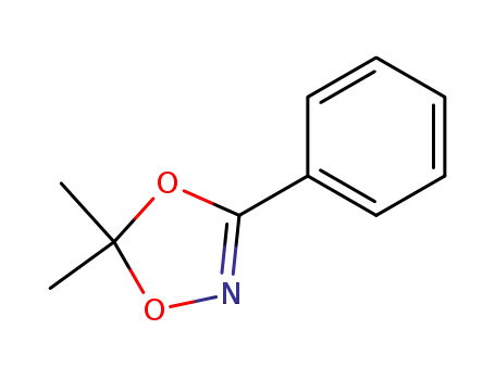 Molecular Structure of 13715-50-9 (1,4,2-Dioxazole, 5,5-dimethyl-3-phenyl-)