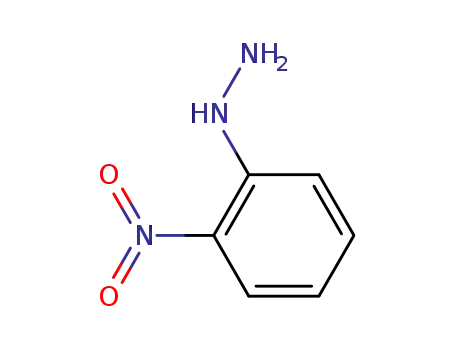 Molecular Structure of 3034-19-3 (2-Nitrophenylhydrazine)