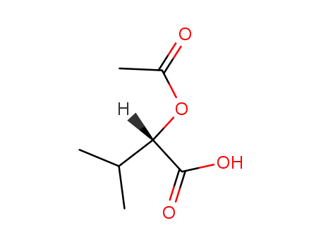 Molecular Structure of 18667-97-5 (2-ACETOXY-3-METHYL-BUTYRIC ACID)