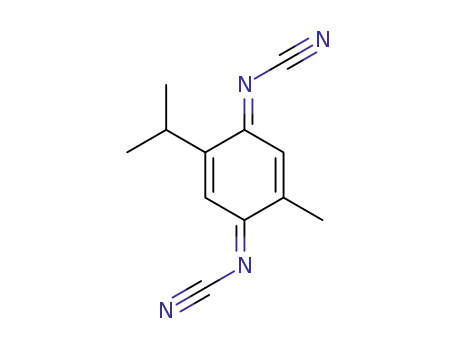 (E,E)-N,N'-Dicyan-2-isopropyl-5-methyl-1,4-benzochinondiimin