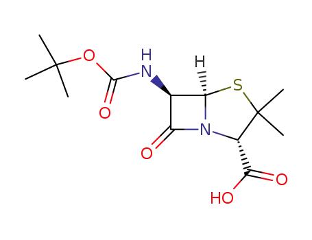 (2S,5R,6R)-6-(tert-butoxycarbonylamino)-3,3-dimethyl-7-oxo-4-thia-1-azabicyclo[3.2.0]heptane-2-carboxylic acid