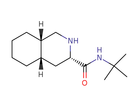 (3S,4aS,8aS)-N-tert-butyl-decahydroisoquinoline-3-carboxamide