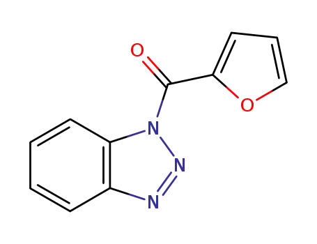 Molecular Structure of 144223-33-6 (1-(2-FUROYL)-1H-BENZOTRIAZOLE  97)