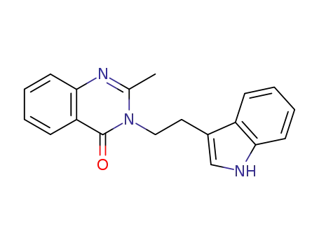 3-[2-(3-indolyl)ethyl]-2-methyl-4(3H)-quinazolinone