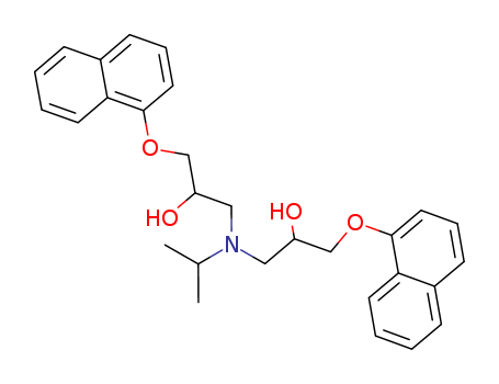3,3'-(isopropylazanediyl)bis(1-(naphthalen-1-yloxy)propan-2-ol)