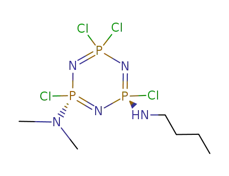 (2R,4R)-N-Butyl-2,4,6,6-tetrachloro-N',N'-dimethyl-2λ5,4λ5,6λ5-[1,3,5,2,4,6]triazatriphosphinine-2,4-diamine