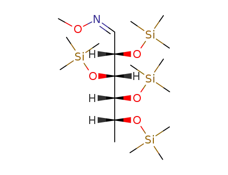 trimethylsilyl ether of 6-deoxyglucose anti-O-methyloxime