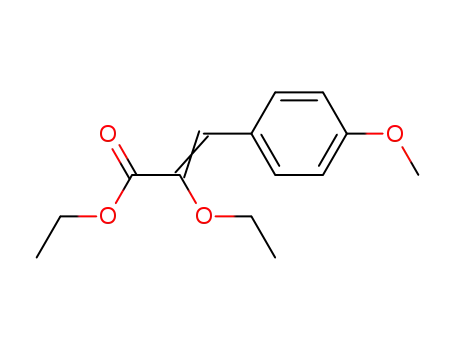 ethyl 2-ethoxy-3-(4-methoxyphenyl)-2-propenoate