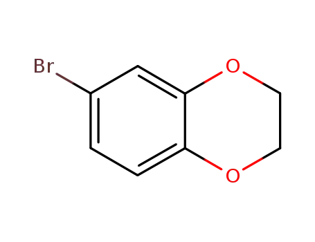 Molecular Structure of 52287-51-1 (6-BROMO-1,4-BENZODIOXANE)