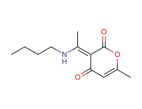 3-[1-(Butylamino)ethylidene]-6-methyl-3,4-dihydro-2H-pyran-2,4-dione