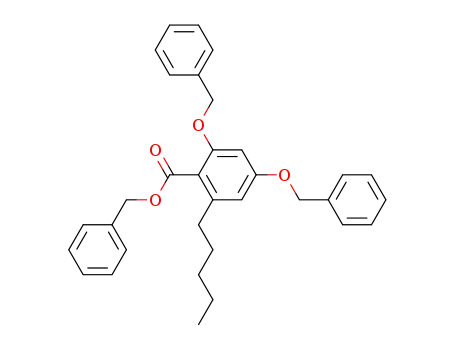 benzyl 2,4-bis(benzyloxy)-6-pentylbenzoate