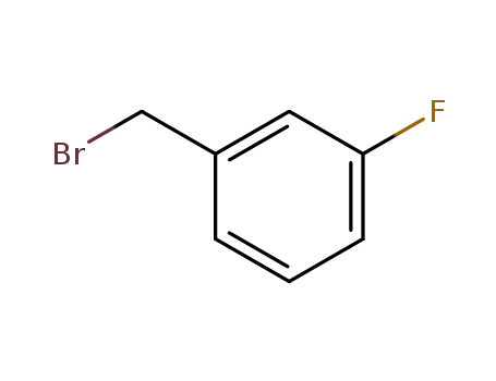 Molecular Structure of 456-41-7 (3-Fluorobenzyl bromide)