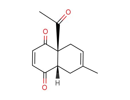 (4aR,8aS)-4a-Acetyl-7-methyl-4a,5,8,8a-tetrahydro-[1,4]naphthoquinone