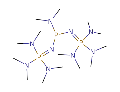 Molecular Structure of 93766-28-0 (Phosphorimidic triamide,
N''',N'''''''-[(dimethylamino)phosphinidene]bis[N,N,N',N',N'',N''-hexameth
yl-)