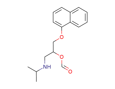 1-<(1-methylethyl)-amino>-3-(1-naphthalenyloxy)-2-propanol formate