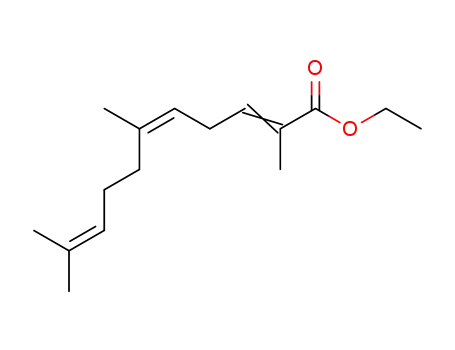 (2Ξ,5Z)-2,6,10-trimethyl-undeca-2,5,9-trienoic acid ethyl ester