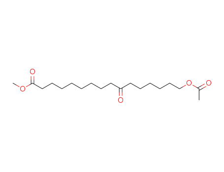 16-Acetoxy-10-oxo-hexadecansaeure-(1)-methylester