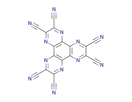 Molecular Structure of 105598-27-4 (Hexaazatriphenylenehexacabonitrile)