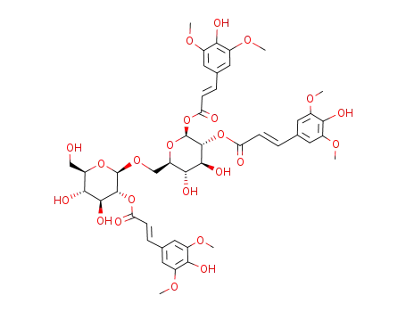1,2,2'-tri-O-(E)-sinapoyl-β-gentiobiose