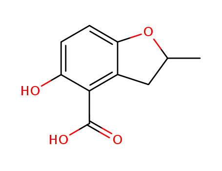 5-Hydroxy-2-methyl-2,3-dihydro-benzofuran-4-carboxylic acid