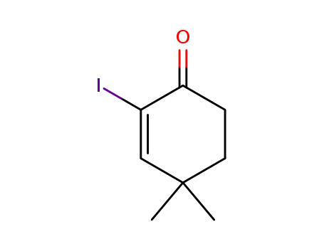 2-iodo-4,4-dimethyl-cyclohex-2-enone