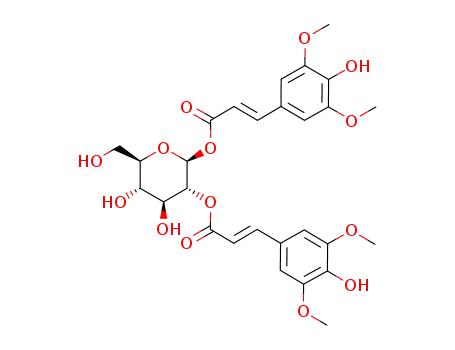 1(E),2(E)-di-O-sinapoyl β-D-glucopyranoside
